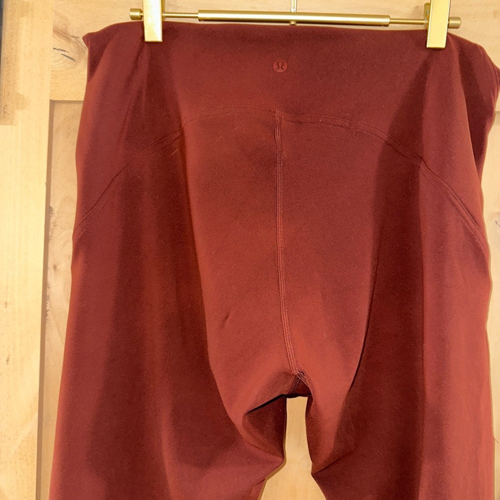 Rust lululemon leggings